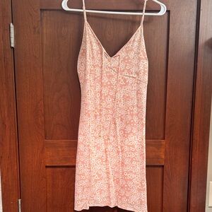 Hollister Peach Floral Blouse